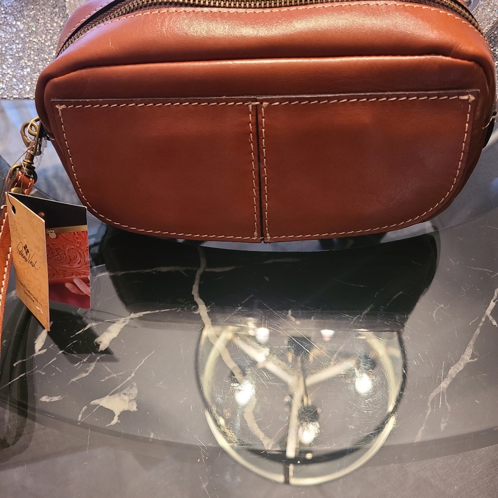 Patricia Nash Roomy Clutch Style Handbag/Wristlet